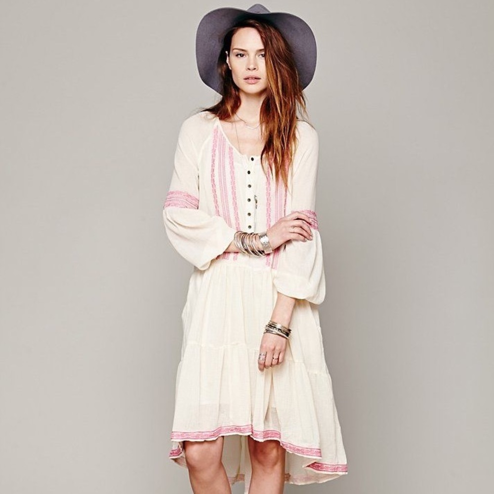 FREE PEOPLE WITH A LIGHT HEART DRESS