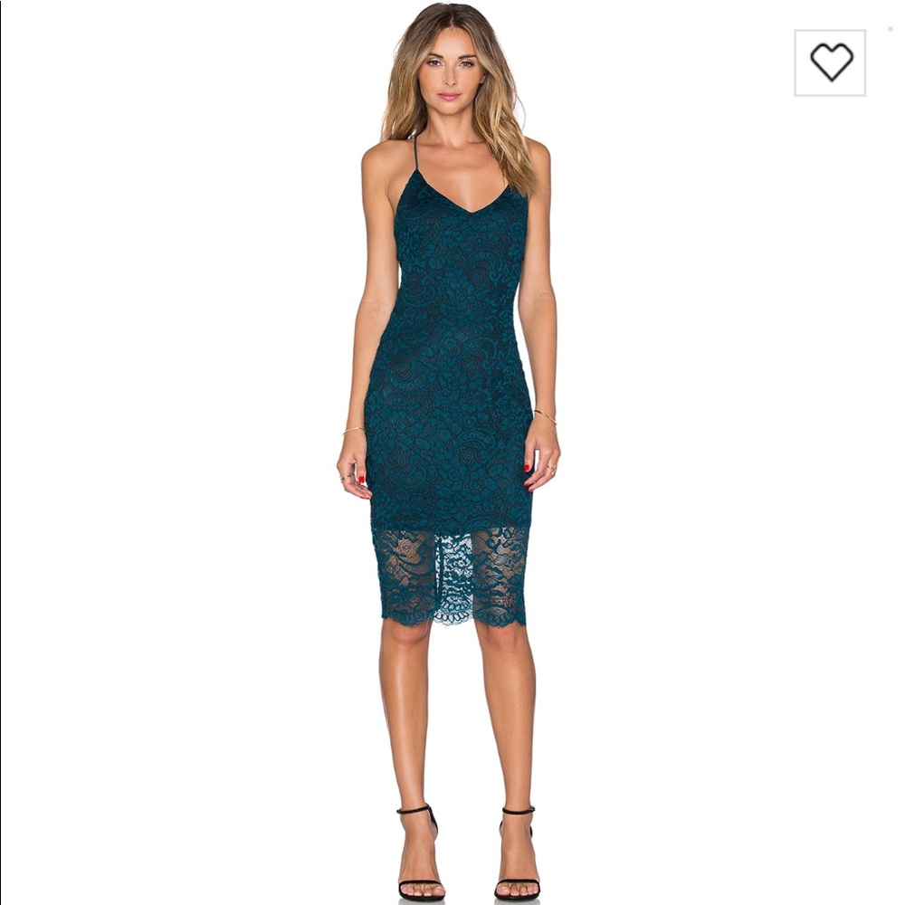 LOVERS & FRIENDS Romance Me Dress - Teal