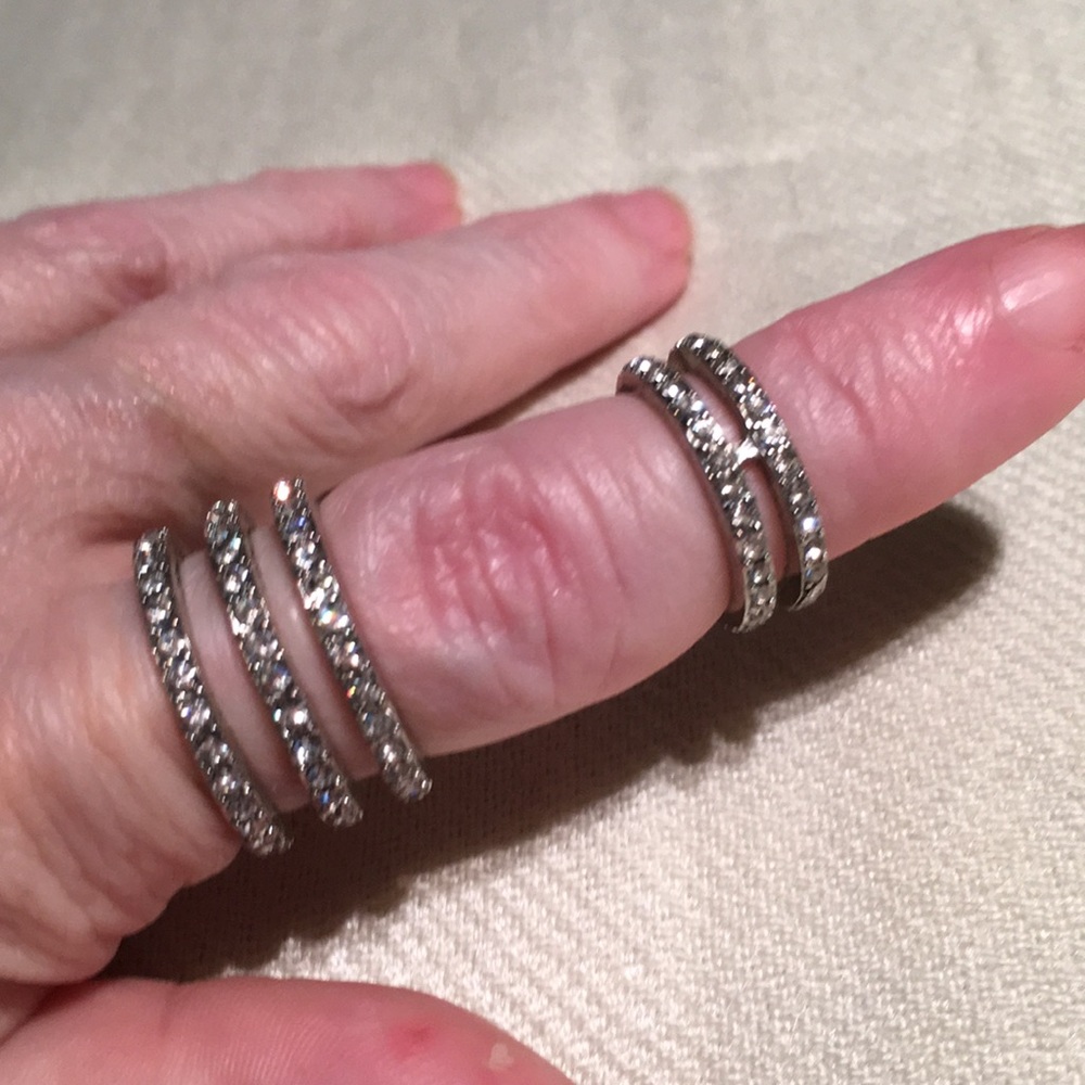 ❣️Jennifer Lopez Double ring set❣️