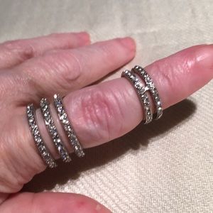 ❣️Jennifer Lopez Double ring set❣️