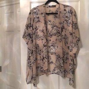 Flowered Kimono