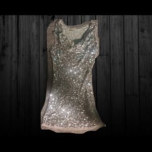 Arden B Sequin mini dress
