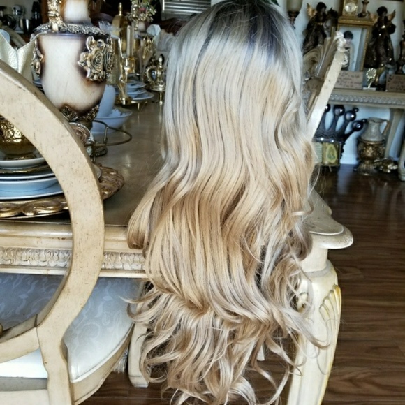 Ombre Blonde Beauty LaceFront Wig Wig 22-24inches - Picture 8 of 8