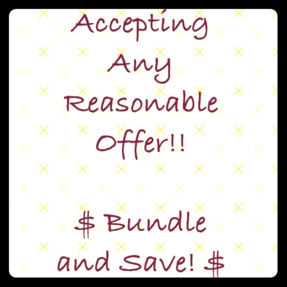 Accepting offers!!!  Bundle and save!!!!