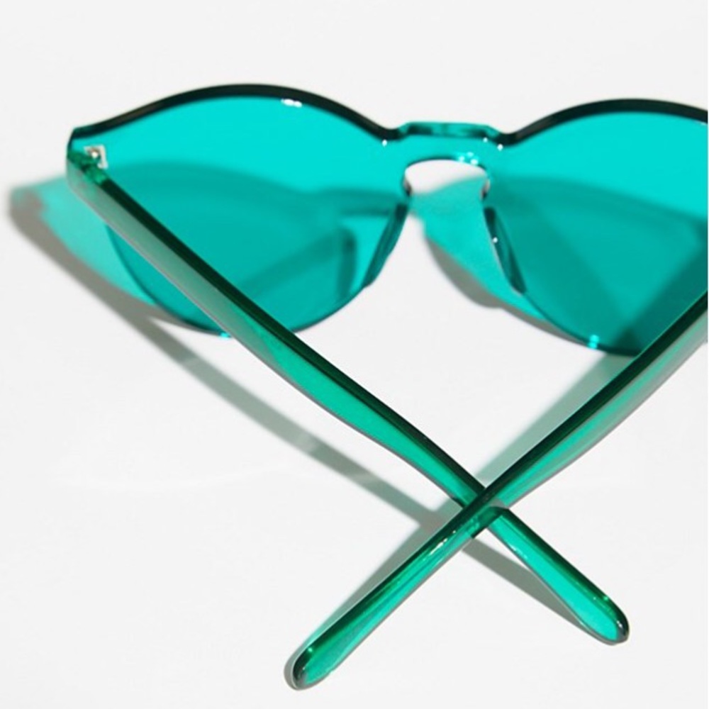 Spectrum SUNGLASSES Sunnies Violet Green Grey - Picture 6 of 8