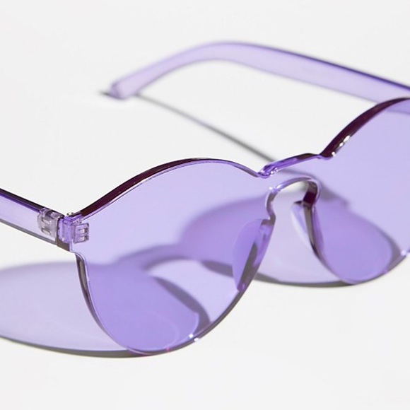 Spectrum SUNGLASSES Sunnies Violet Green Grey - Picture 7 of 8