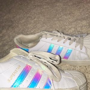 Holographic Adidas Superstar