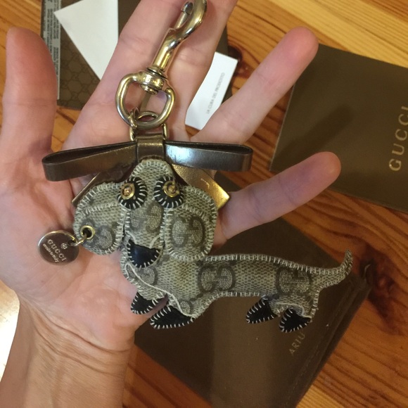 Gucci Other - Gucci "Artù" the dachshund bag or key charm