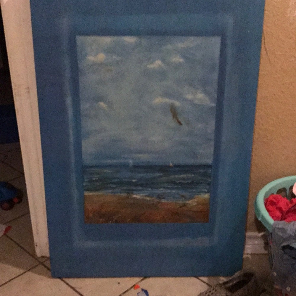 Ocean painting