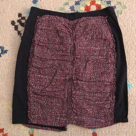 J. Crew Pencil Skirt with Ruching - Picture 3 of 7