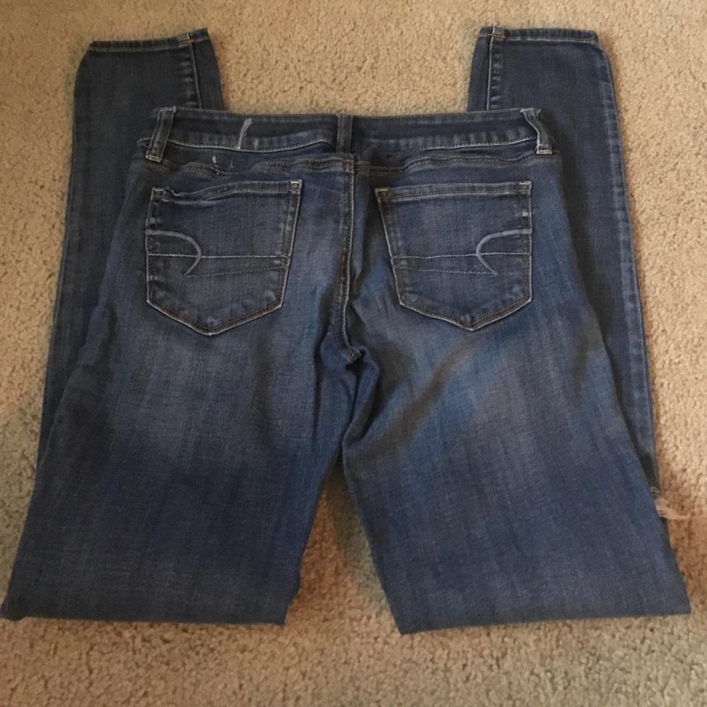 American Eagle Outfitters Sz 6 Skinny Distressed
