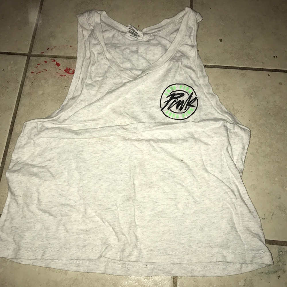 Pink tank top