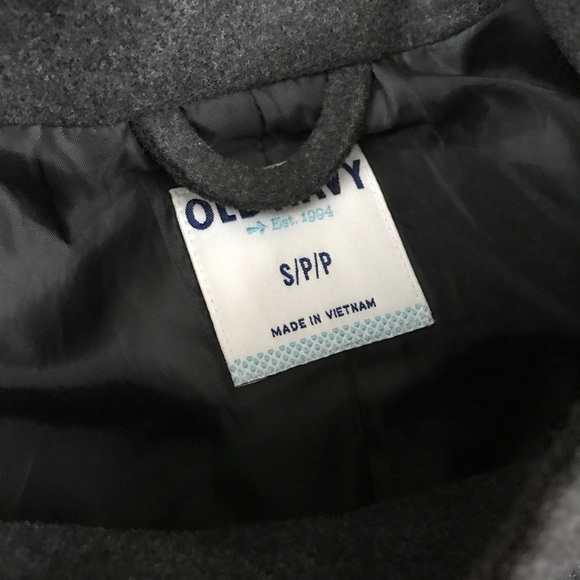 Old Navy Gray Pea Coat - Picture 10 of 12