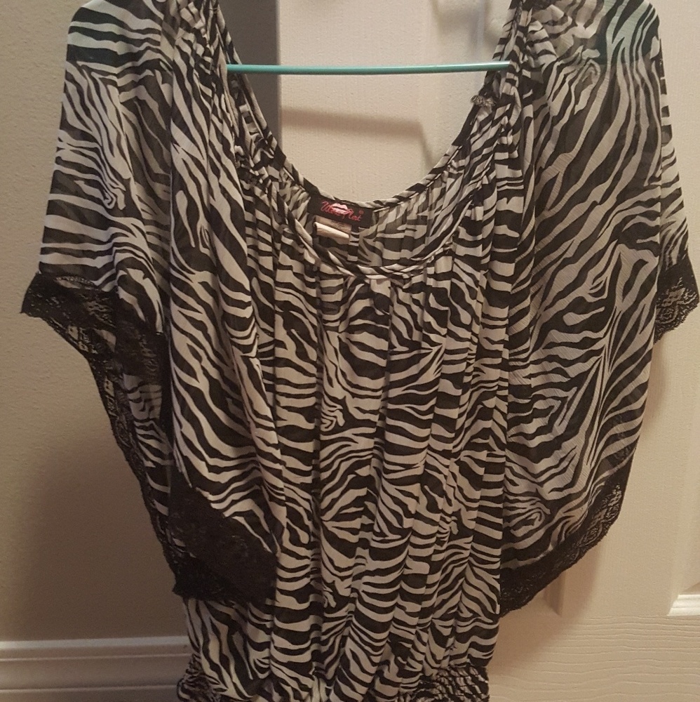 Zebra Blouse