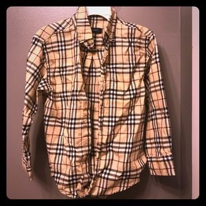 Boys Burberry 4T Shirt
