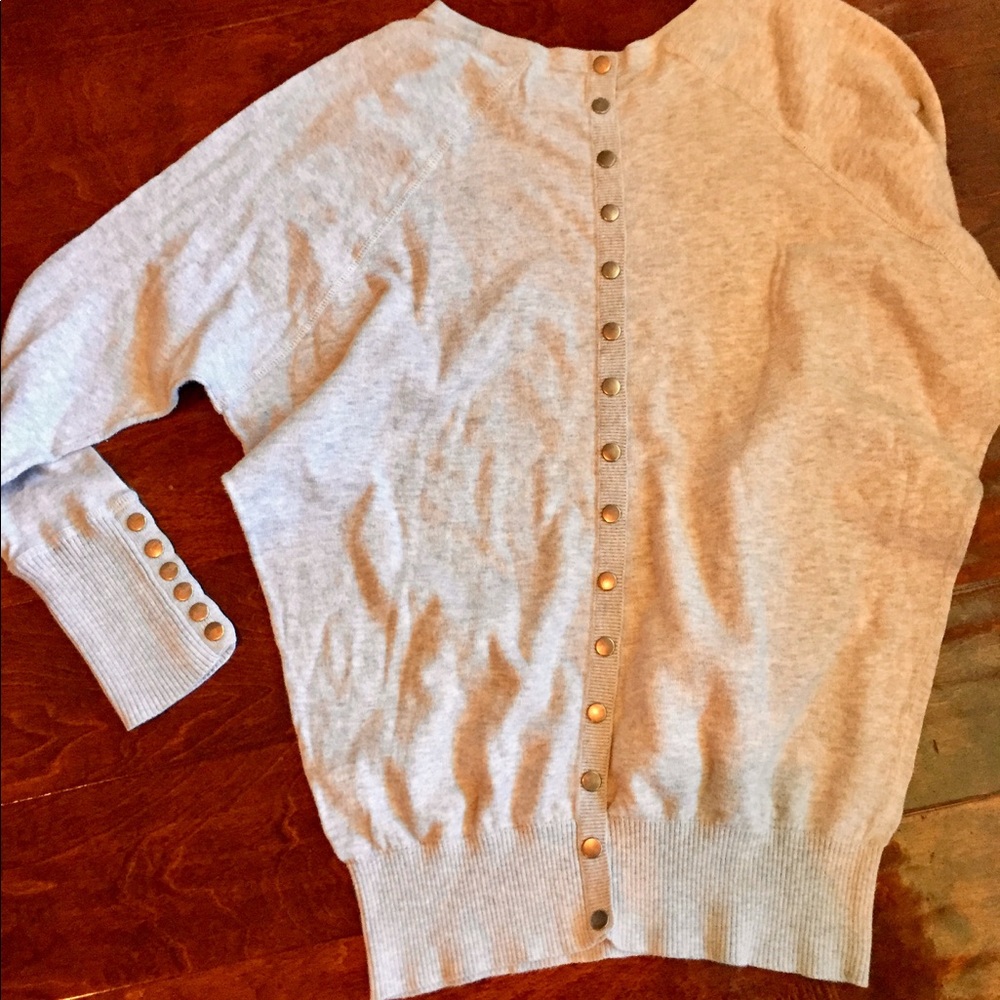 Button Back Sweater
