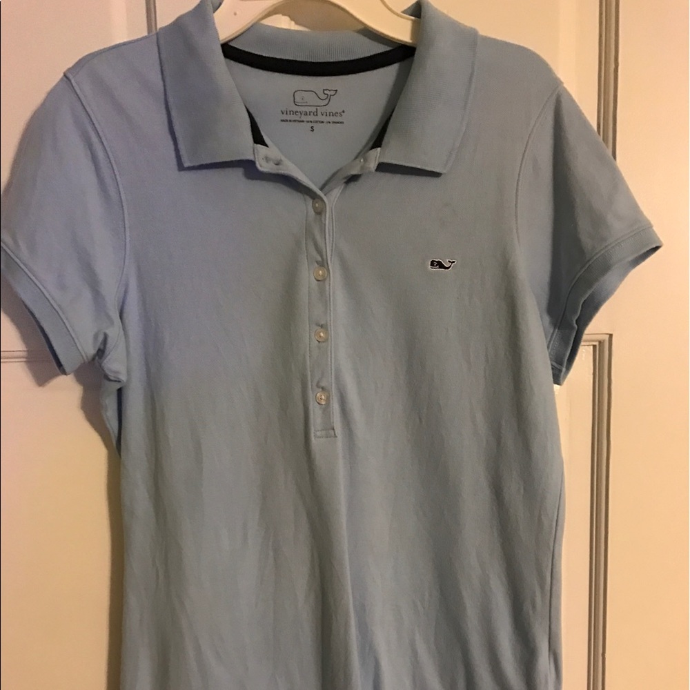 Women's Vineyard Vines polo-style shirt.
