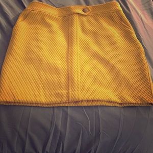 Yellow skirt