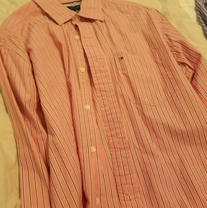 Men's Tommy Hilfiger Pink Dress Shirt!