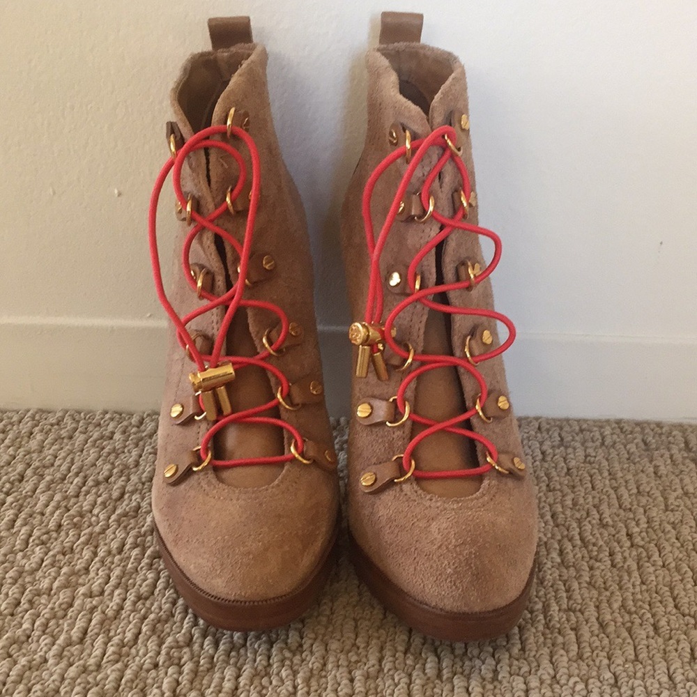 Tory Burch Suede Booties