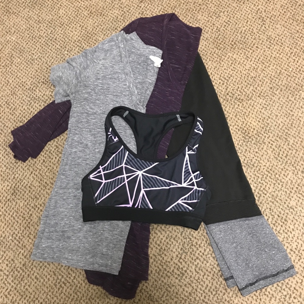 4 piece activewear collection