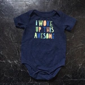 🦄Onesies "I woke up this awesome"