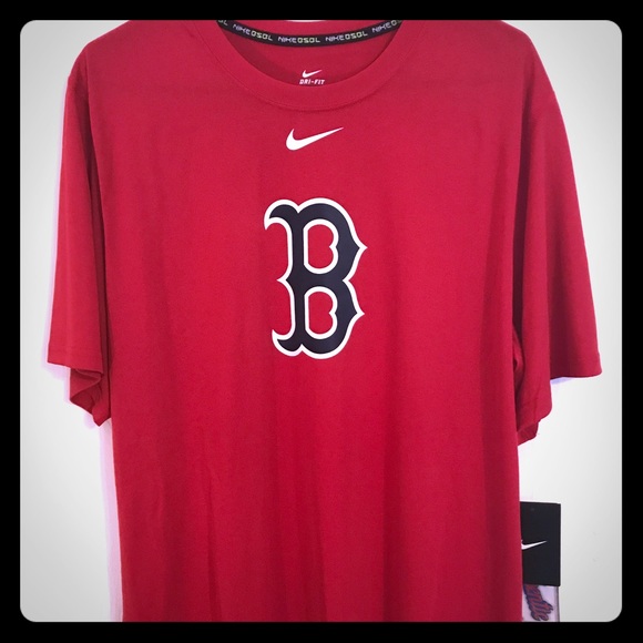 Red sox nike dri fit tee brand new unused w/tags - Picture 1 of 6