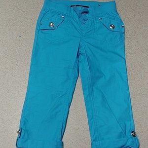 Girls capri pants with rhinestones size 5