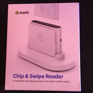 Credit card swipe and chip reader