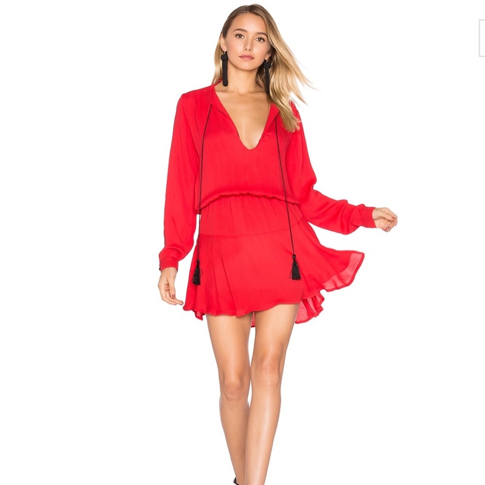 Brand New Karina Grimaldi Red Dress