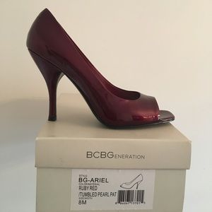 BCBGeneration Open-Toed Heels
