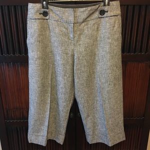 The Limited Cassidy Tweed Capris - SZ 10