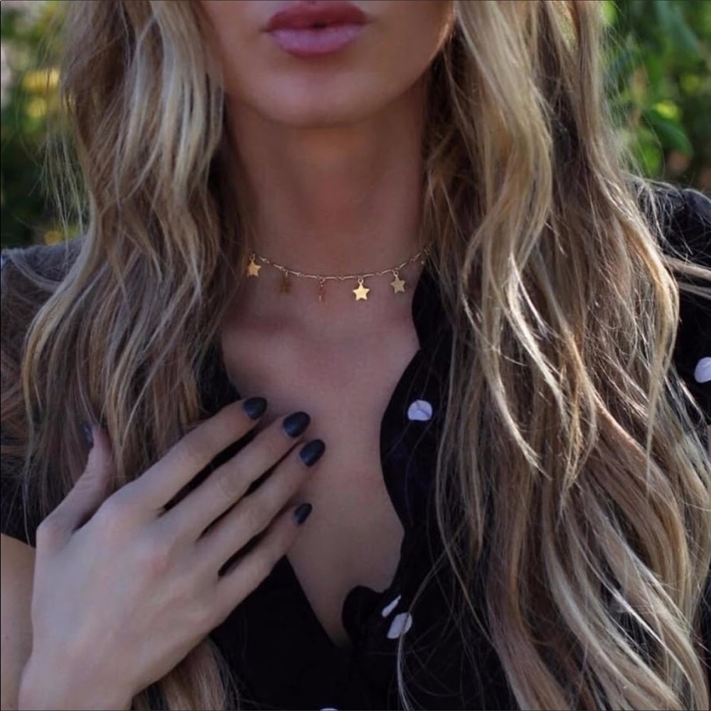 4 for $25✨New✨Boho Star Choker - Picture 3 of 7