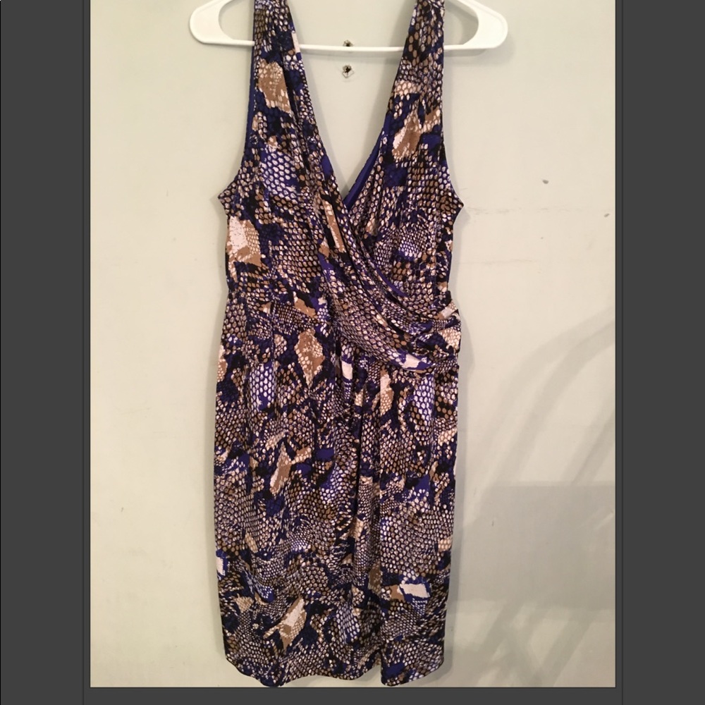 Snakeskin Casual Stretchy Dress