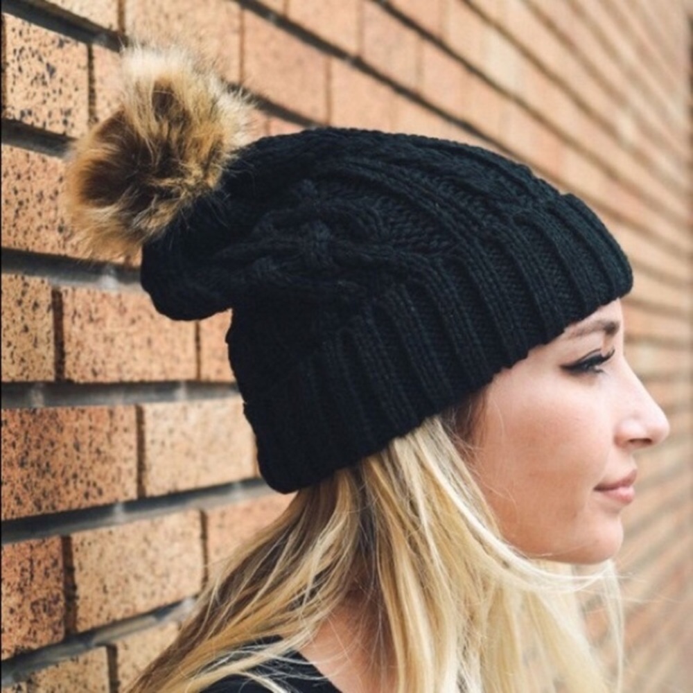 Black Beanie