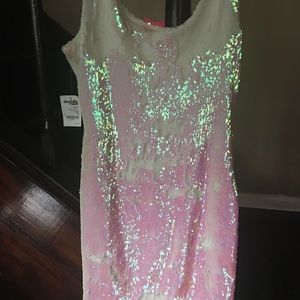 Three cocktail dresses size 8.