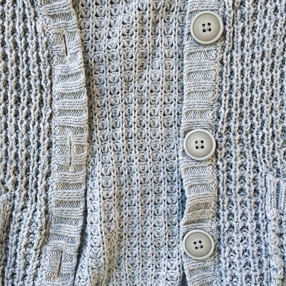 Women's taupe cardigan - Picture 2 of 3