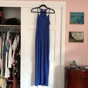 Royal Blue Maxi Dress! Sz Large but runs small