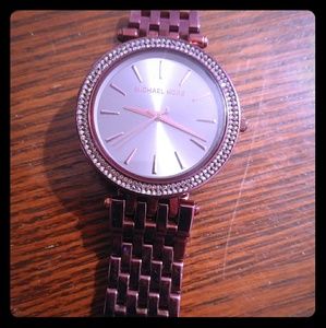 Purple mk watch