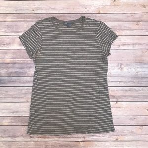 Vince grey/beige striped T Shirt