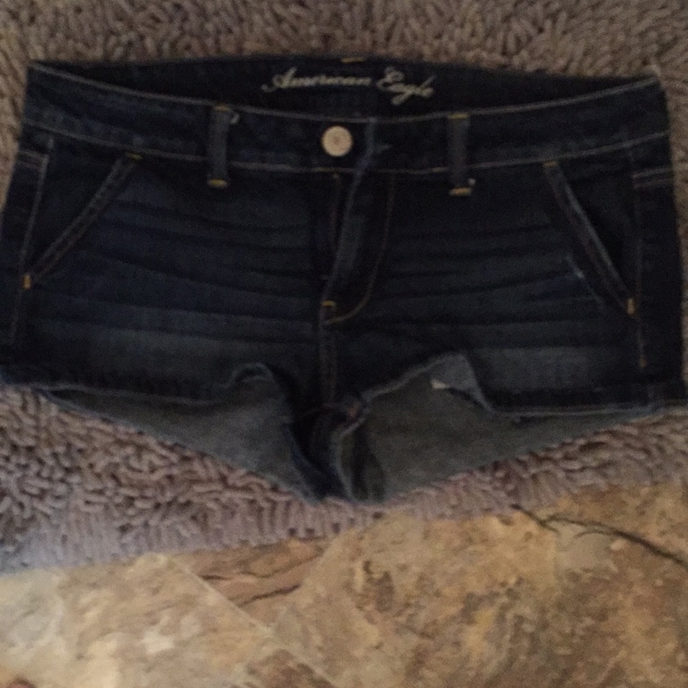 American eagle jean shorts
