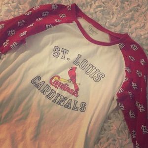 St. Louis Cardinals Baseball Tee M