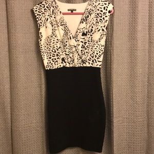 Black and white dress