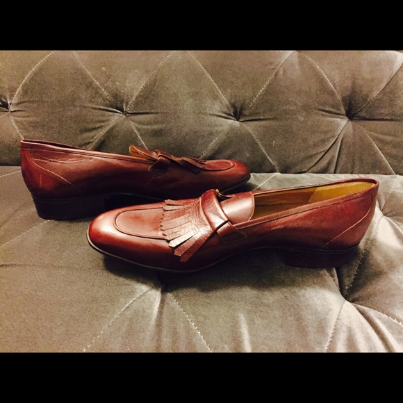 Men's Maroon Shoes Size (10) - Picture 3 of 3