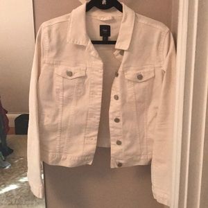 Gap Factory size S white denim jacket