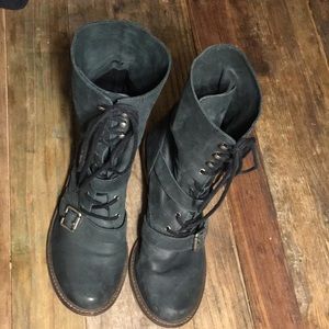 Trouve dark blue boots