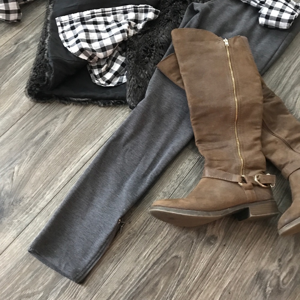 Grey Maternity Leggings