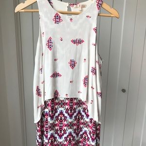 Skies are Blue colorful layered dress Skies are Blue colorful layered dress