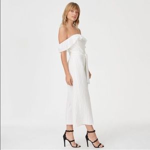 Club Monaco Naveah Pinstripe Jumpsuit