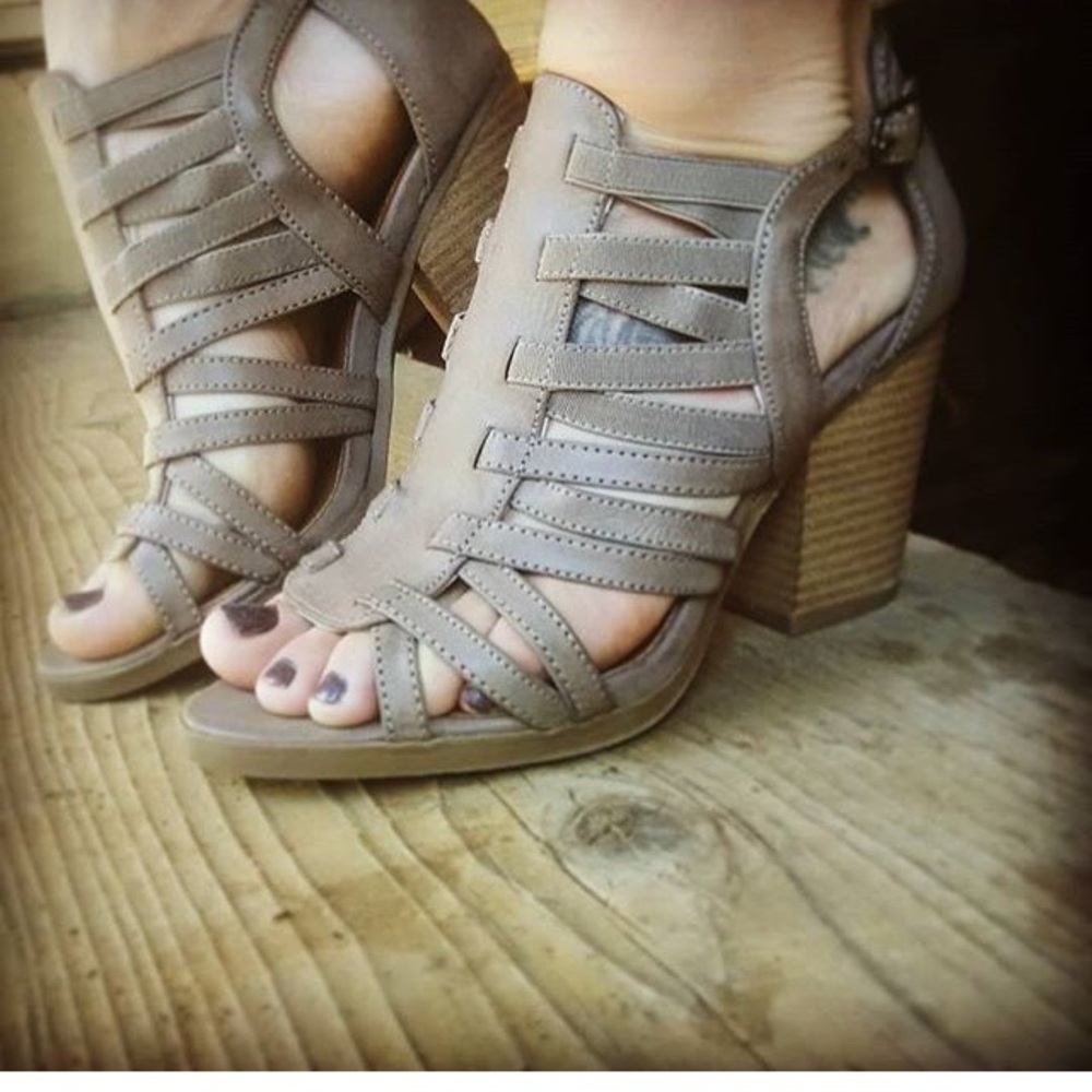 Rampage chunky heel